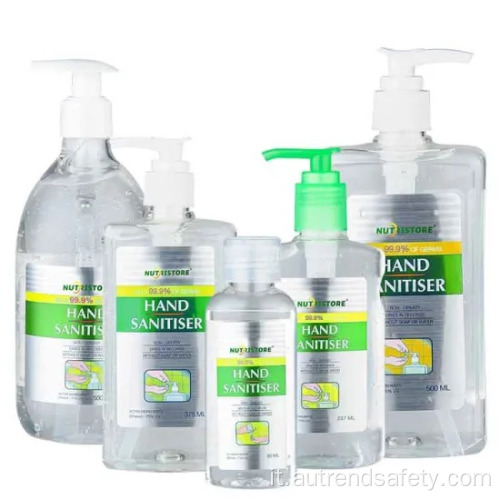 Gel disinfettante per le mani disinfettante antibatterico di alta qualità 100 ml 300 ml 500 ml